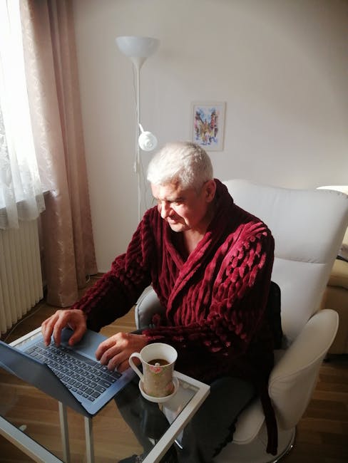 working in nice place