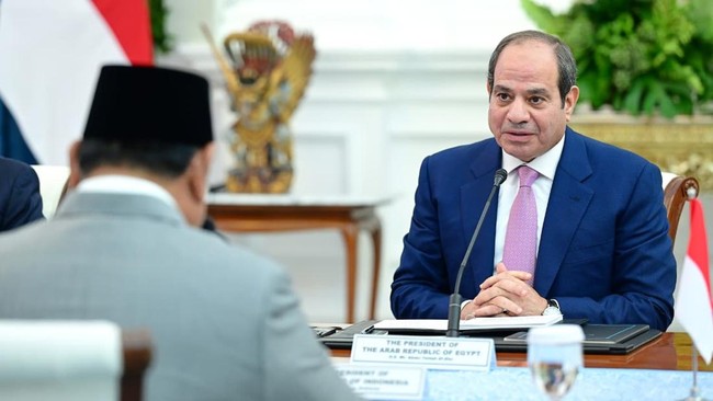 Sinergi Diplomasi Global: Presiden Mesir El-Sisi Apresiasi Langkah Prabowo Perjuangkan Palestina di BoP